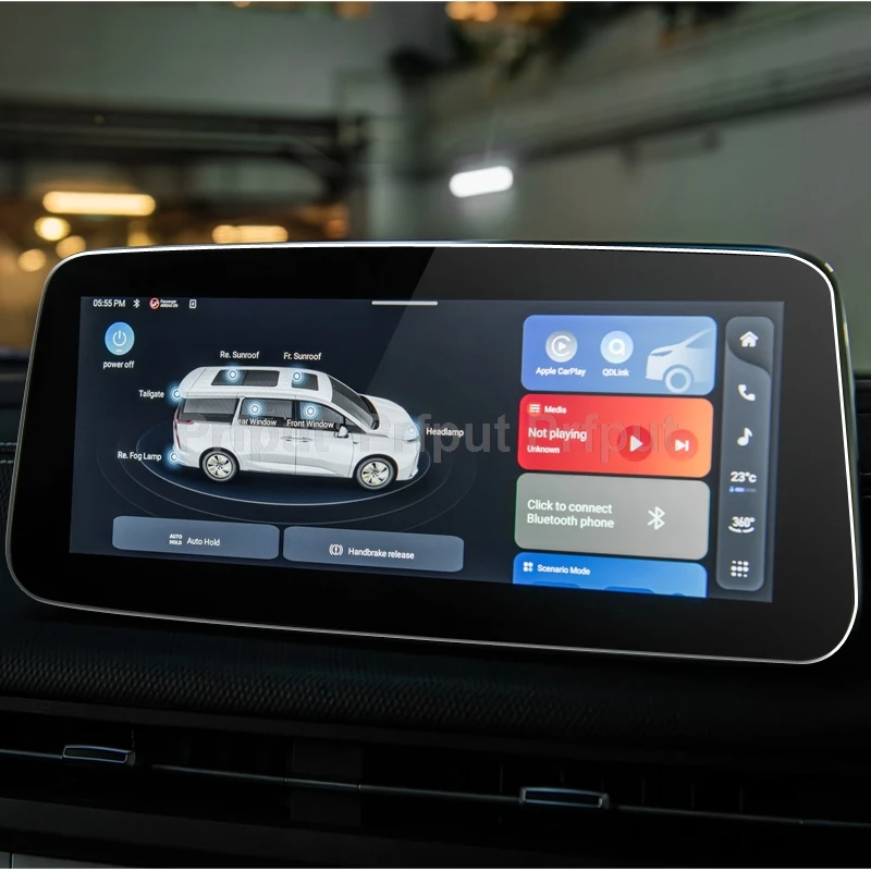 

Защитная пленка из ТПУ для MAXUS G90 2024, 12,3-дюймовая автомобильная развлекательная радиосистема, GPS-навигация, защитная пленка для дисплея