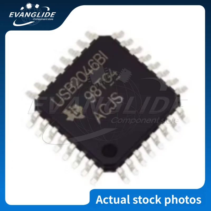 5 PCS/LOT 100%Original & New TUSB2046IBVF Low Speed/Full Speed USB Hub Controller USB 2.0 3.3V Tray  QFP32 In Stock Wholesale