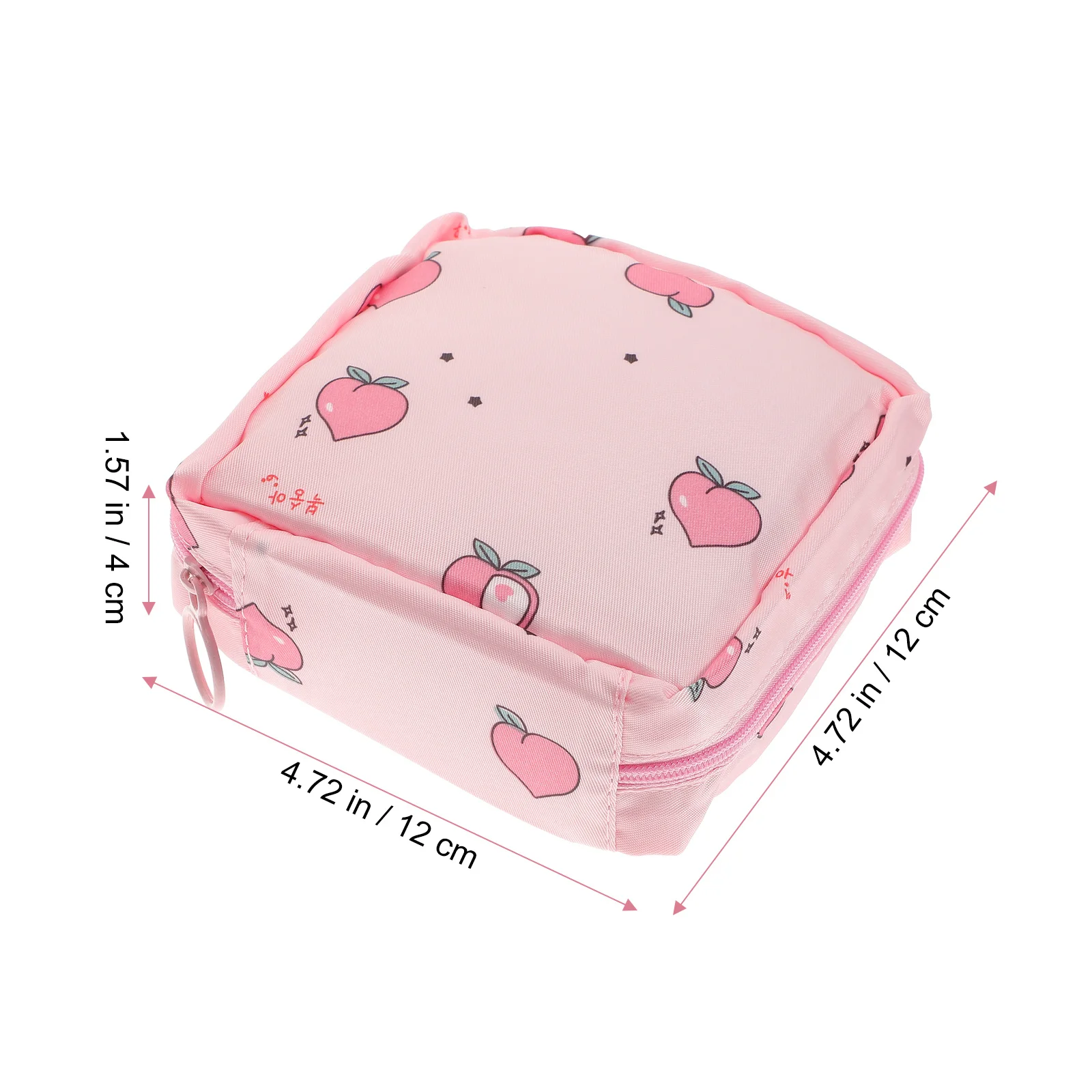 

2Pcs Sanitary Napkin Storage Bags Waterproof Cartoon Portable Menstrual Pad Pouch Travel Tampon Storage Bag for Girls