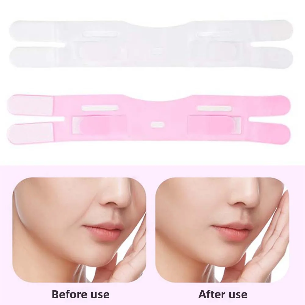 Skin Care Tool Silicone Face Strap Belt Mask Lift Up Elasticity Lift Oval Mask Reusable Sculpting Face Slimming Strap Face