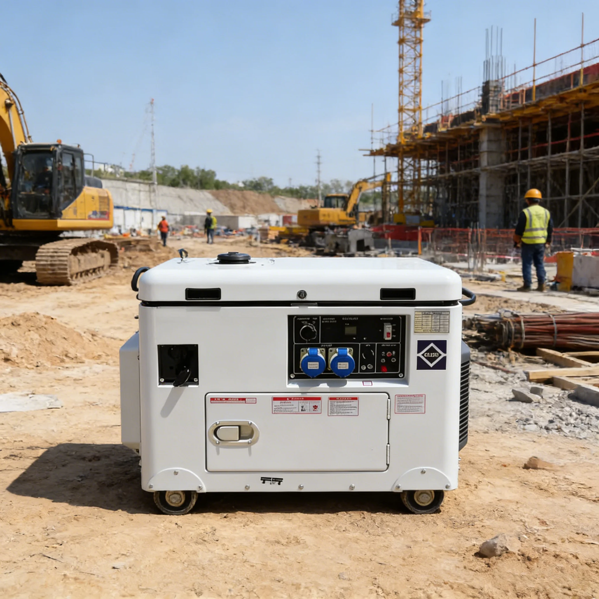 20kw Factory-Direct Customizable Silent Electric Generator 220V Portable Power Supply for Camping