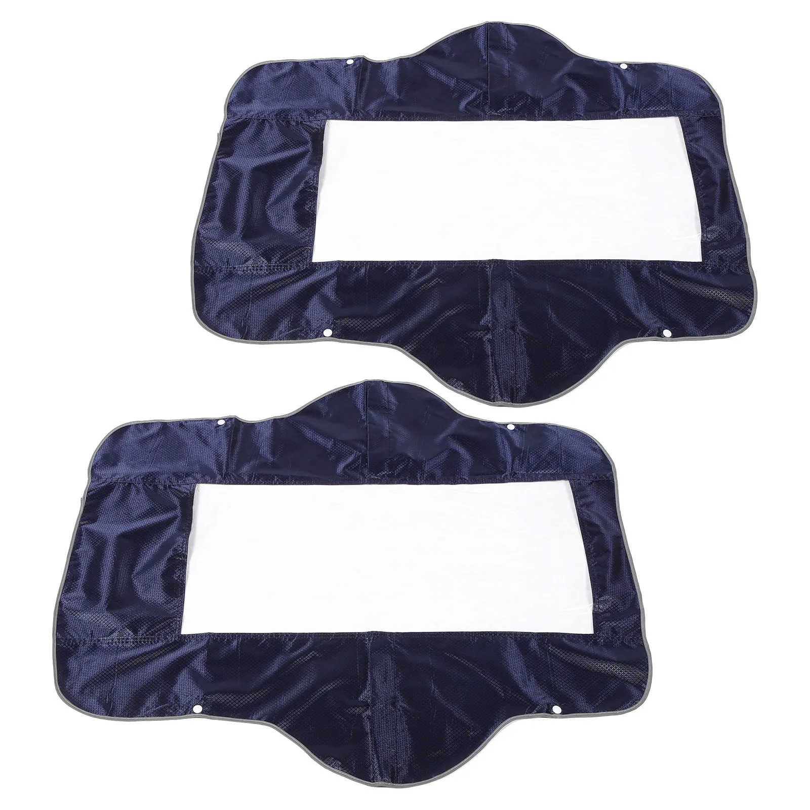 

2Pcs Oxford Fabric Waterproof Scooter Control Panel Protector Rainproof Dustproof Tiller Cover for Mobility Scooter with Clear