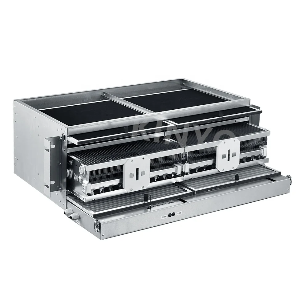 Tıbbi HVAC Sistemi Hava sterilizatörü A/C Kanal Filtresi AC Tüp Tavan Havalandırması ESP Hücre Hava Temizleyici OEM/ODM Elektrostatik Çöktürücü