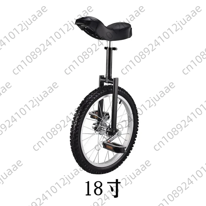 18 Inch Single Person Unicycle Adjustable Single Wheel Children Scooter Adult Unicycle Balance Competitive Car New