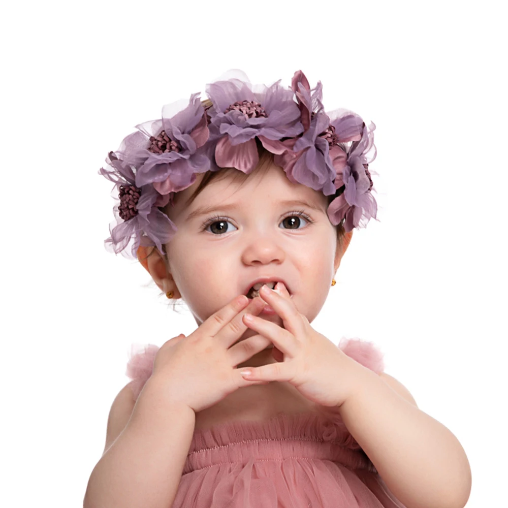 

Cute Children Lace Hair Accessories Headwear Princess Hair Ornament Hairbands Barrettes Hair Hoops