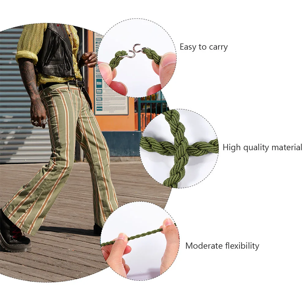 4Pcs Straps Elastic Durable Outdoor Camping Hiking Cycling Accessories Sand Dirt Insect Proof Trouser Bands