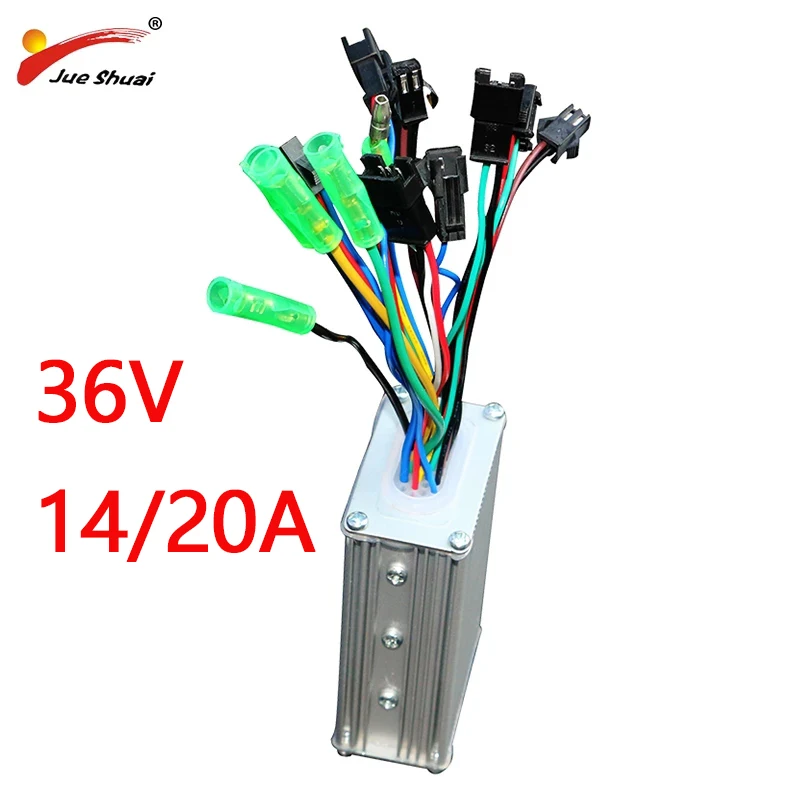 Waterproof Electric Bike Controller 36V 14A 20A Electric Bicycle ControllerLED LCD Ebike Brushless Motor Controller Accessories