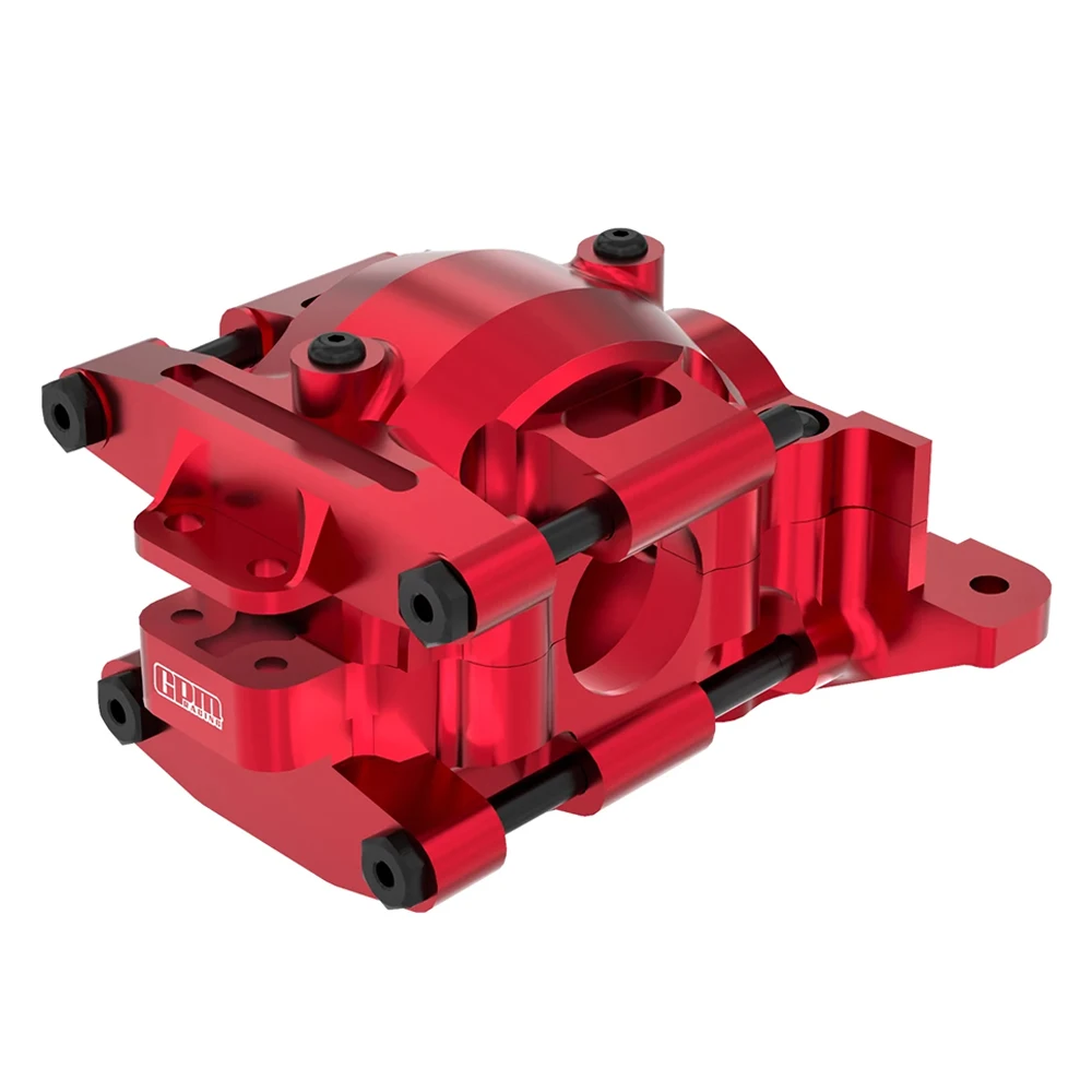 GPM para TRAXXAS Mini Maxx 107154 -1 MONSTER TRUCK RC Car Metal 7075 aleación de aluminio cubierta de engranaje de mamparo superior inferior trasero 10729