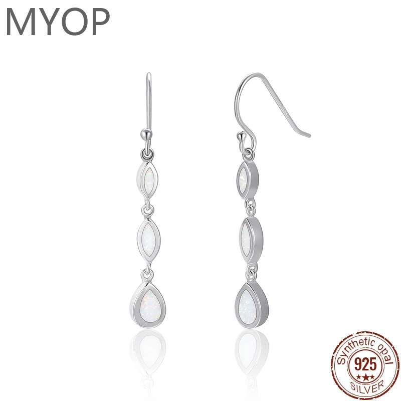 XYOP 2024 Jewelry 925 Sterling Silver Jewelry Opal earrings magnificent temperament unique stunning