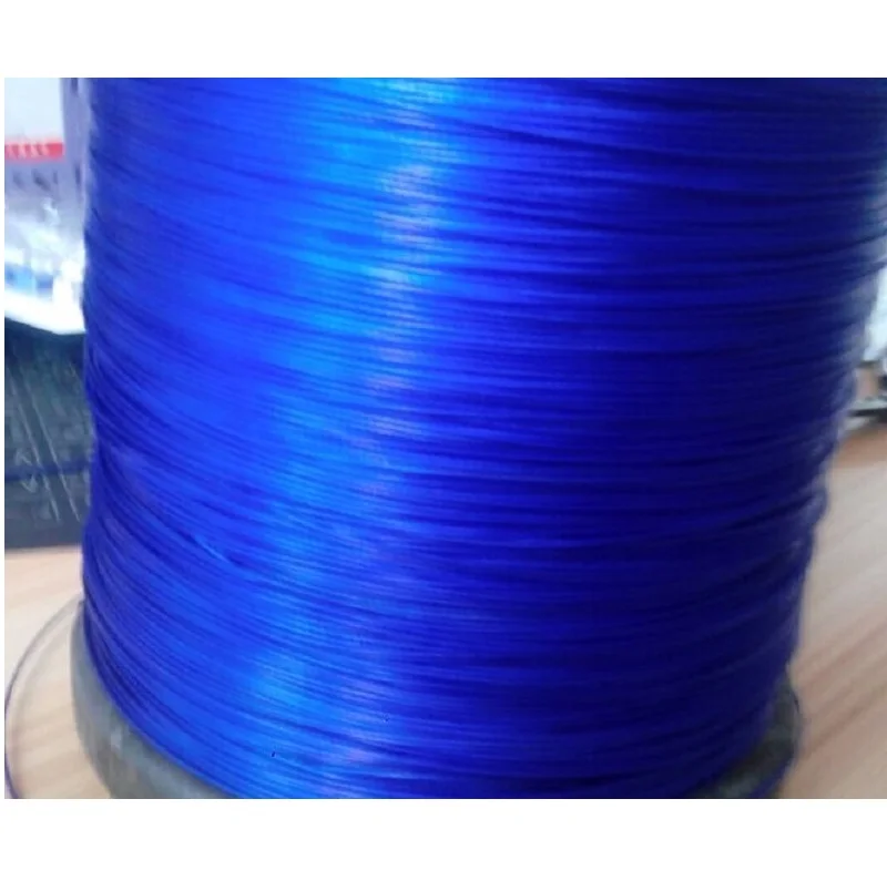4MM-6MM, 10-30M blue PVC coated steel wire rope clothesline greenhouse cable hanging belt clip