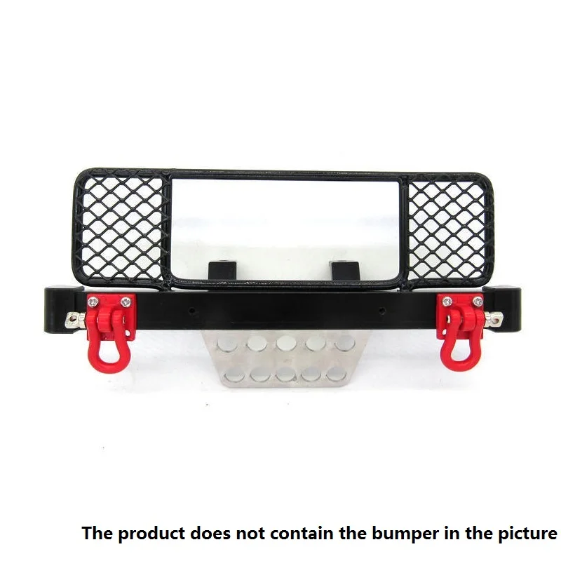 Il più nuovo! Nuova Versione In Metallo Armatura Anteriore Protezione Della Protezione per MN Modello D90 D91 D99S MN99 1/12 RC Auto Parti di Aggiornamento Accessori