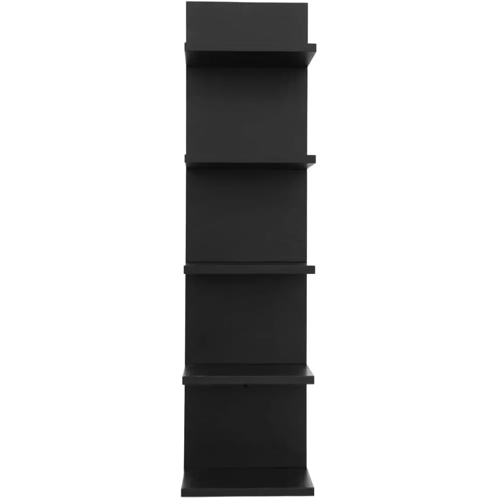 

Wooden 5 Tier Wall Shel, Column Floating Storage Home Decor Organizer, Floating Shel Wall Decor Shelves for Bedroom, Living Room