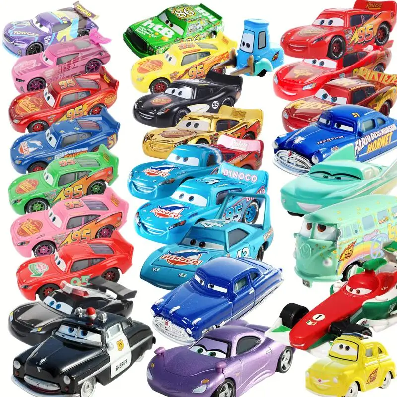 

Cars Lightning McQueen Alloy Metal Mater Model Car 1:55 Diecast Jackson Storm Vehicle Collectible Ornament Model Toy Car Gift