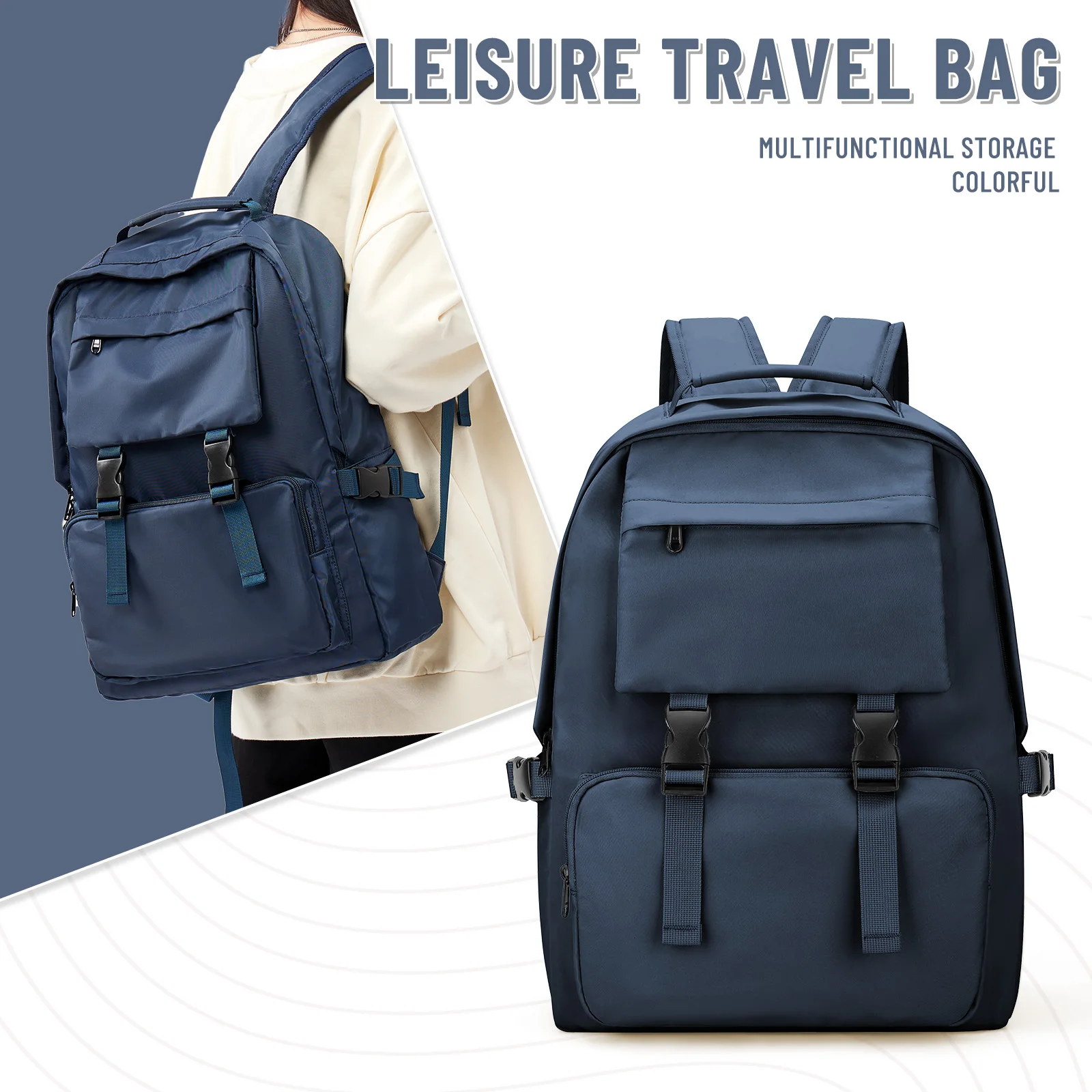 

Large Capacity Laptop School Backpack for Women - Personalized Style Student Teens School Bag，Casual Daypack Backpack for School