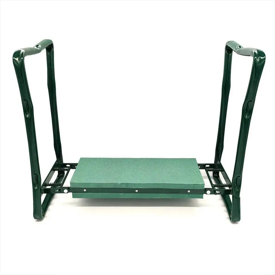 Garden Folding Chair Portable Garden kneeler Rest Stool Foam Seat Kneeling Pad with Detachable Tool Bag