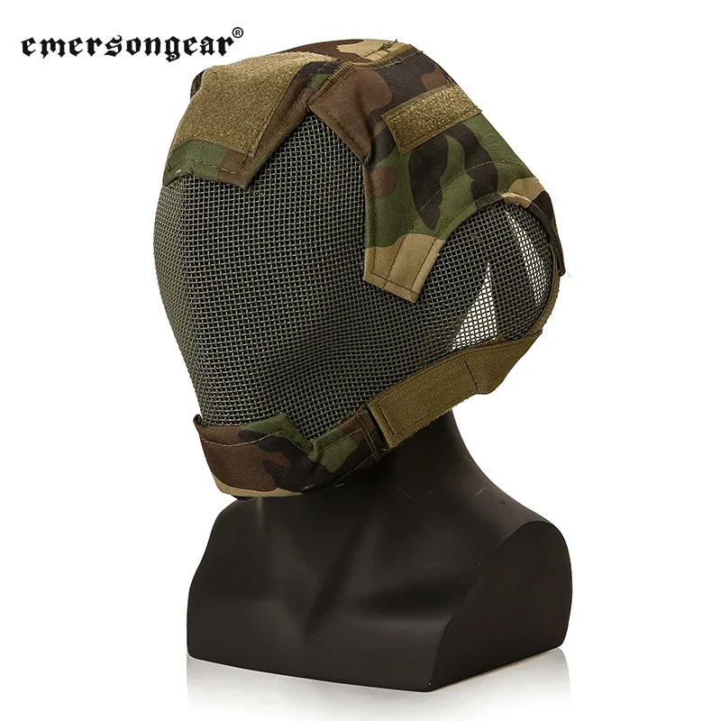 Tactical V6 Strike Steel Full Face Mask Wire Protection Gear Headgear Headwear Airsoft Hunting Sports Outdoor