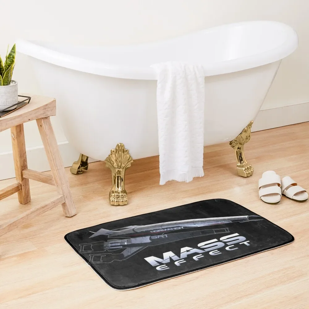 

Mass Effect Normandy SR1 Bath Mat Toilet Floor Bathroom Utensils Kitchen Carpet Mat