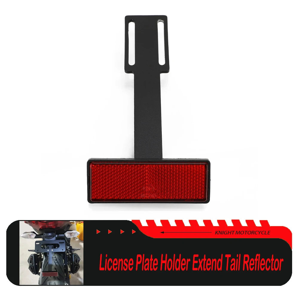 

FOR KTM 890 SMT 890 890SMT SMT890 2023 2024 2025 Motorcycle Accessories License Plate Holder Extend Tail Reflector