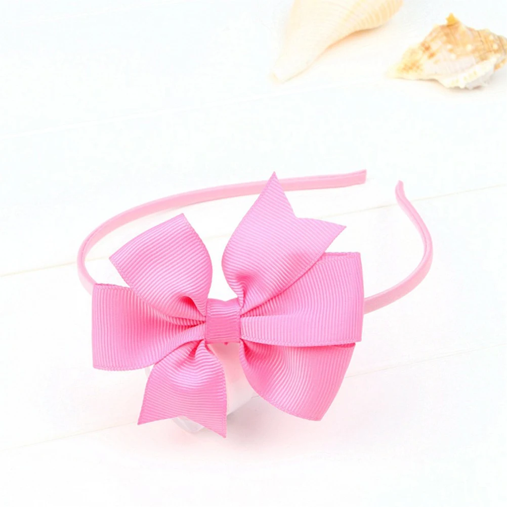 

8 Pcs Bow Headband Girls Hair Ribbon Swallowtail Child Hairdress Cute Fashion Grosgrain Comfortable Soft Birthday Gifts Baby