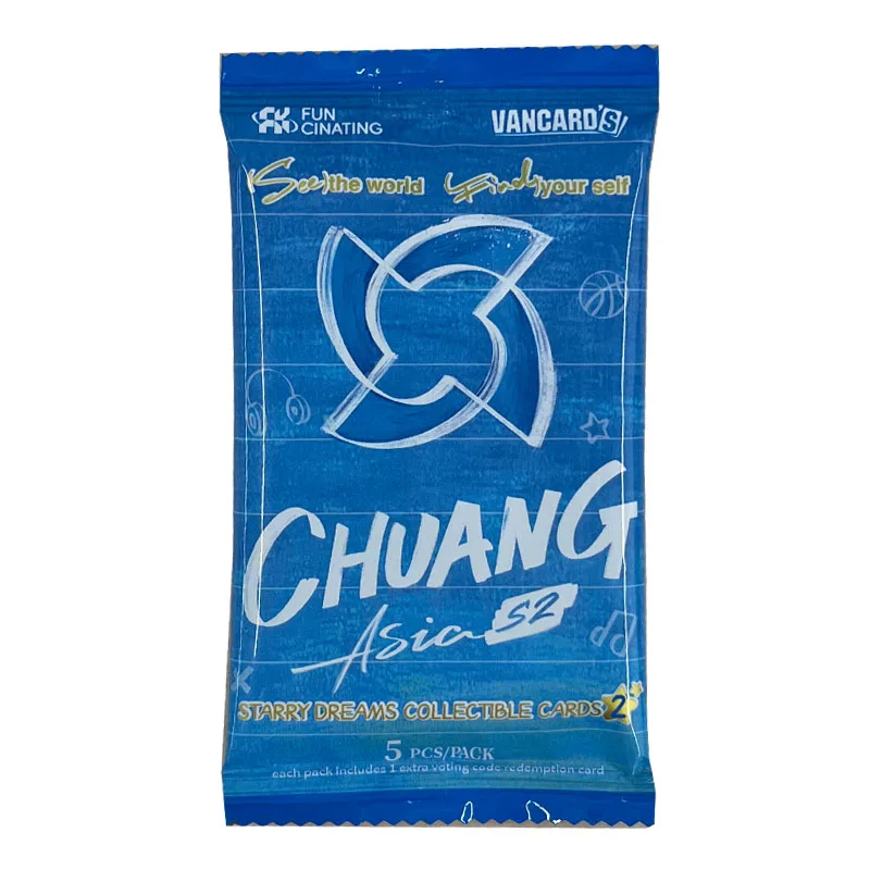 

[OFFICIAL] [Stage 2nd] CHUANG ASIA S2 Starry Dreams Collectible Cards 2 (1 Pack）