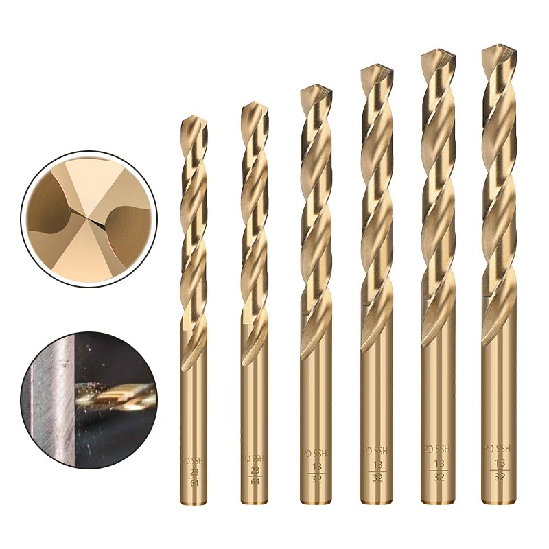 

XCAN 13/29 шт. сверло HSS M35 5% кобальтовое спиральное сверло для металла длиной 1/16 "-1/2" инструменты для сверления металла резак для отверстий