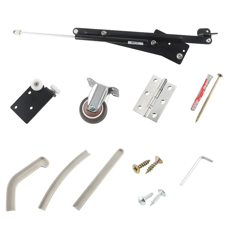 Down Folding Table Hardware, New Type of Hidden Bar Support Connecting Frame Telescopic Table Accessories