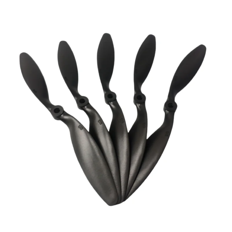 

10 pieces of 8060 remote control aircraft propellers made of nylon, with dimensions of 8x6, suitable for remote control aircraft