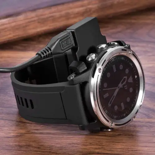 Imagen 2 del producto Línea de cable de base de estación de acoplamiento de cargador USB para reloj de buceo GPS Garmin Descent MK1