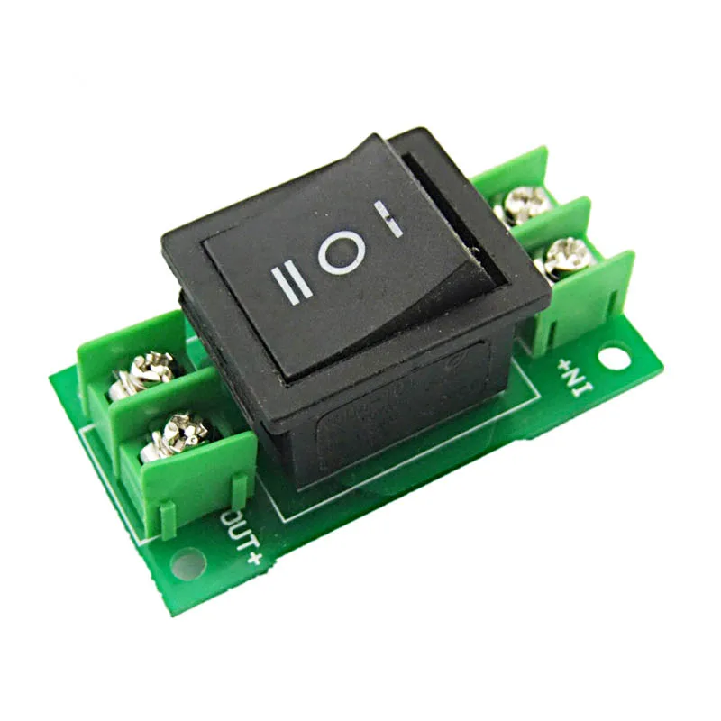 15A 32*60MM Conversion Rocker Switch Pump Forward and Reverse Converter Positive and Negative Pole Conversion Switches