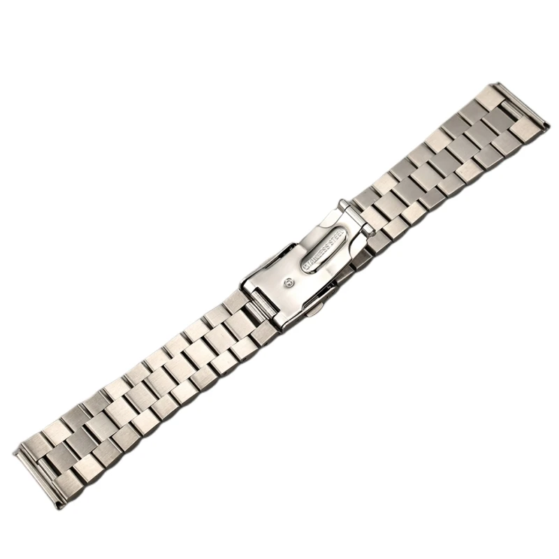 18mm 20mm 22mm Solid Stainless Steel Watch Band Strap Bracelet Flat  Fits For Rolex SKX OMG Jubilee President Watch