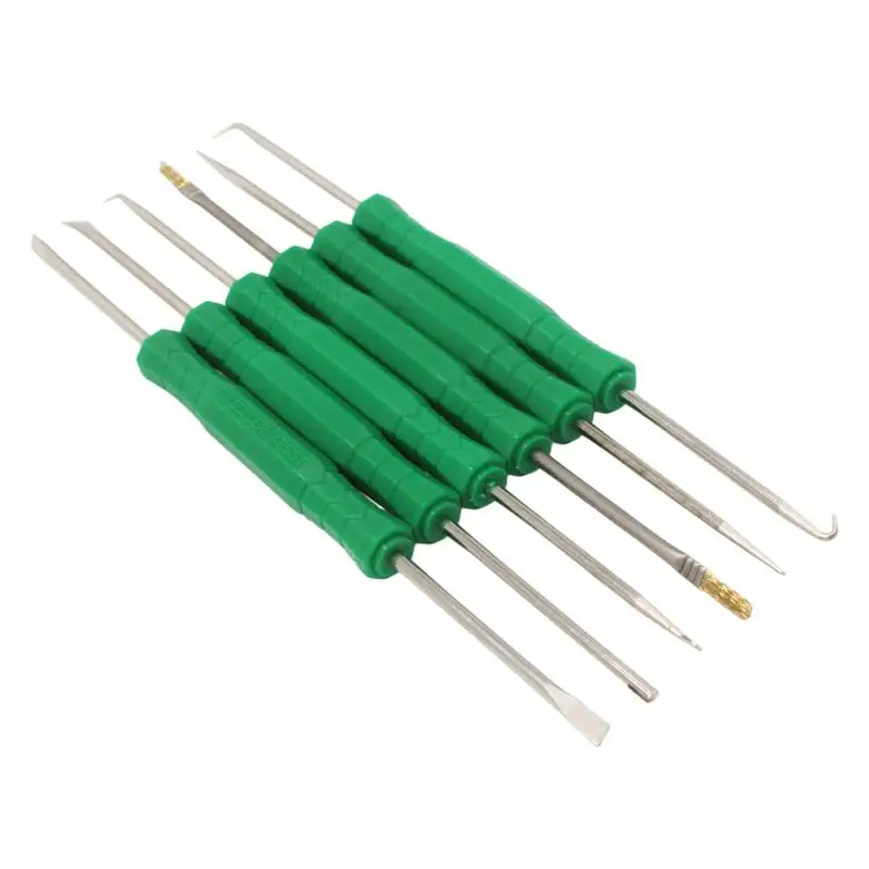 Soldering Aid Set Double Sided Soldering Kit 6 Pieces Heating Welding Tool Repair Auxiliary Tool Professional PCB Assist Tool