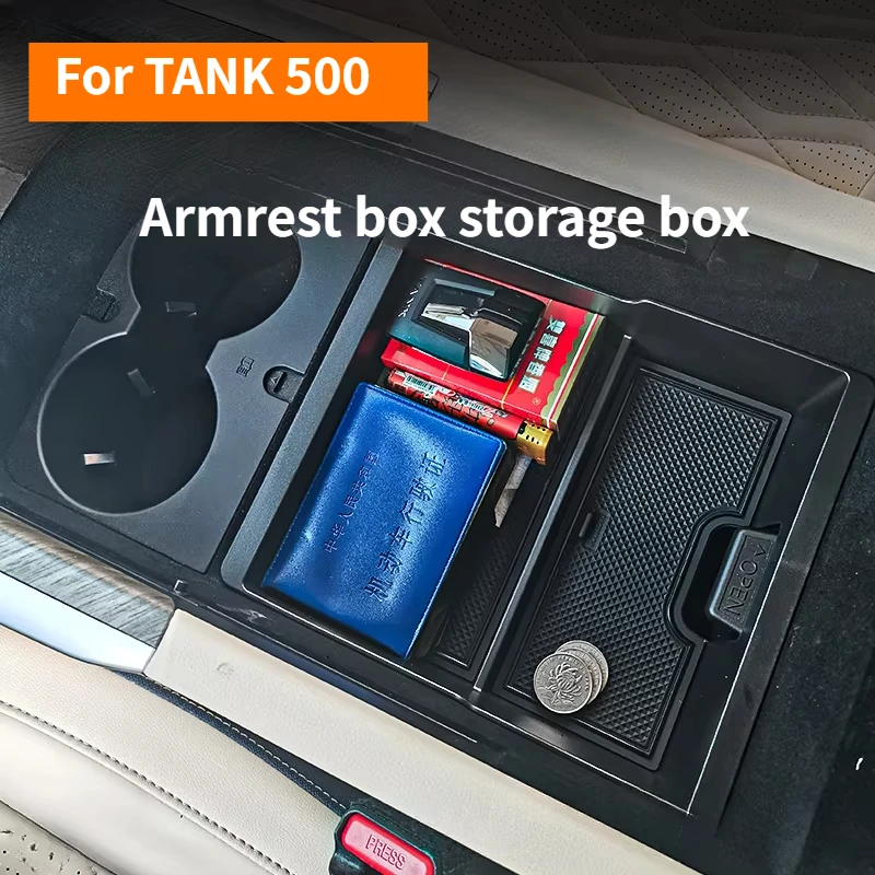 

For Tank 500 Armrest Box Storage Chest Compartment Central Storage Trunk Control Storage Dustbin Conversion Special