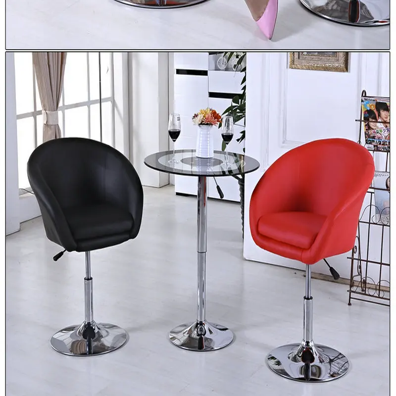 

Bar chair lift modern simple household rotating bar chair, high stool, cashier back stool at the front desk