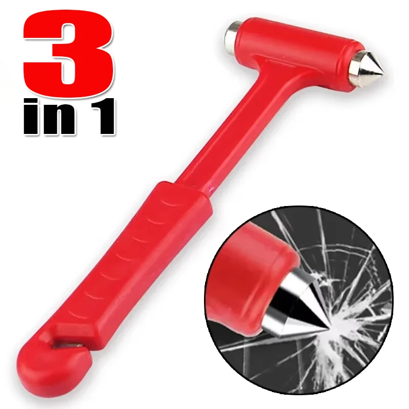 Car Buses Trucks Window Breaking Hammer Emergency Escape Safety Hammer Glass Breaker Seat Belt Cutter Tools