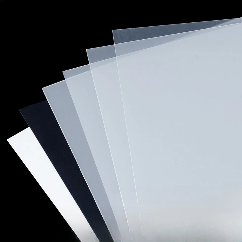 Frosted Translucent PP Sheet 210x297 200x300mm DIY Plastic Plate Thickness 0.3-2mm
