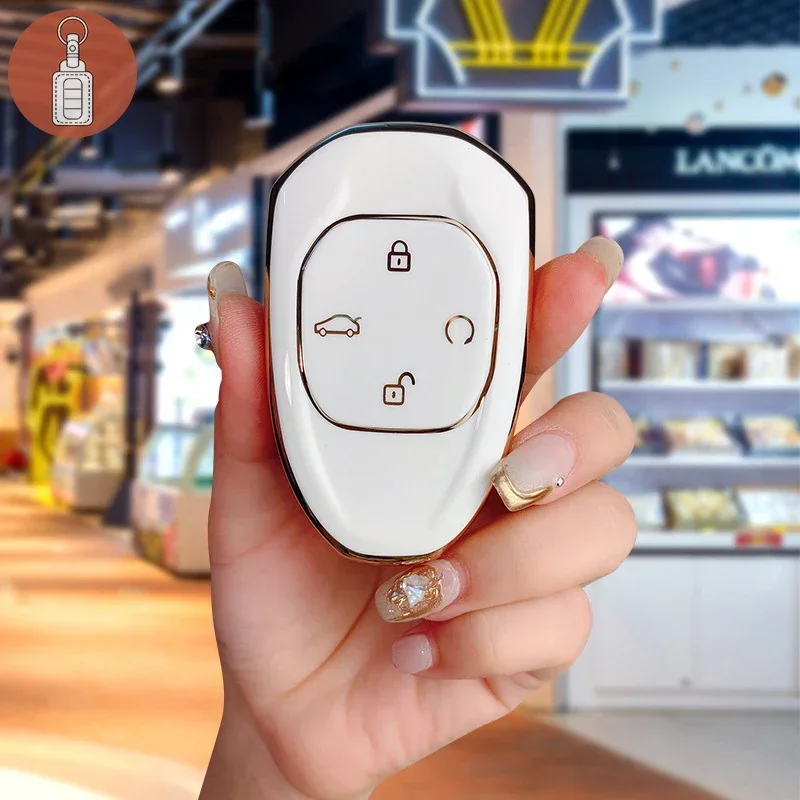 TPU Autos chl üssel Abdeckung Smart Remote Anhänger Fall Schutz Auto Zubehör für Gac Motor Gn8 Trump chi Empow J15 J16 GS8