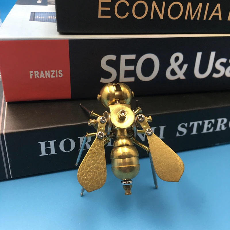 

Creative mechanical insects bees pure handmade crafts home furnishings living rooms desks bookshelves ornaments gifts