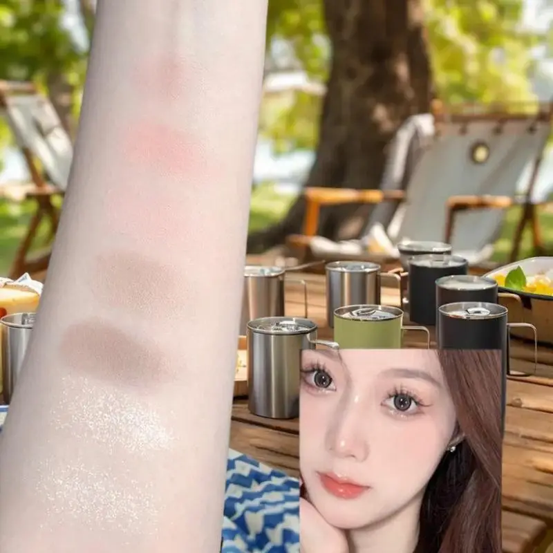 

Палитра теней для век Pinky Heart Gege Bear, матовая перламутровая палитра теней для век землистого цвета с блестками, стойкая палитра теней для век и контур