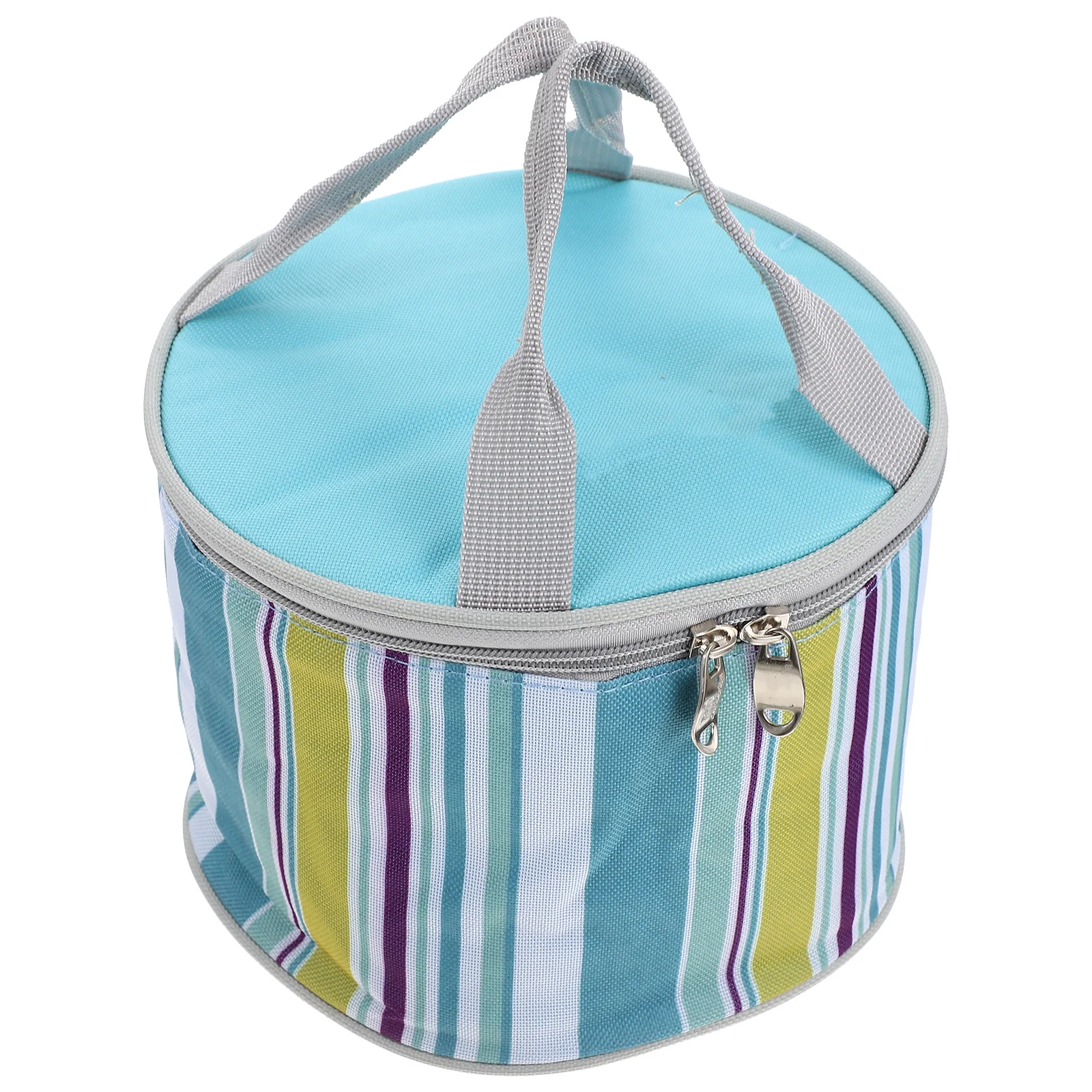 

Large Capacity Insulated Lunch Bag Portable Thermal Lunch Box Bag Waterproof Oil-Resistant Oxford Cloth for Picnic Travel
