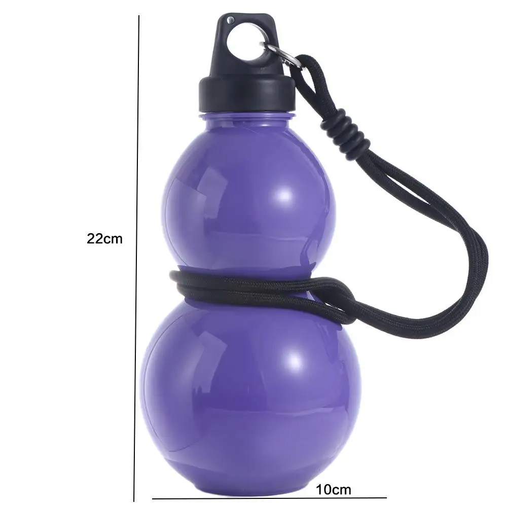 

Taoism Chinese Style Gourd Water Bottle Large Capacity Vintage Drink Bottle Portable Sticker DIY Water Cup Sport