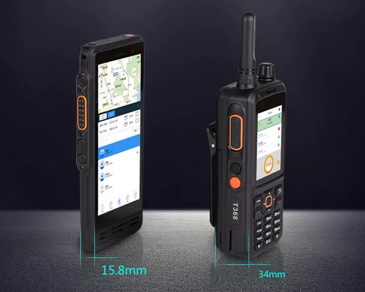 CAMORO Zello POC Walkie-talkie S300 4G GSM/WCDMA/LTE Rete Radio bidirezionale Telefono cellulare subacqueo con posizionamento GPS SOS