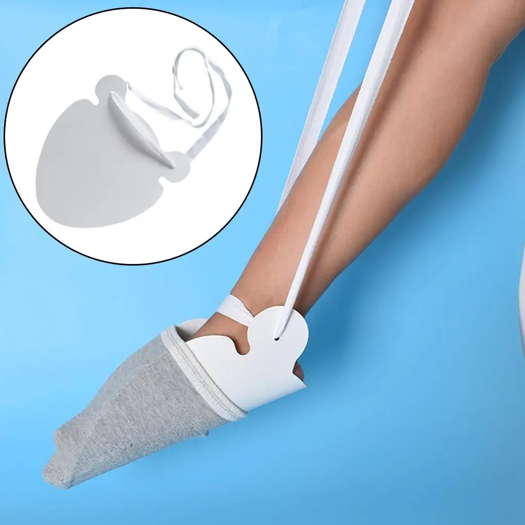 With Cotton Drawcord Dressing Flexible Socks Pulling Helper Sock Stocking Aid Pulling Assist for Elderly Disability Disability