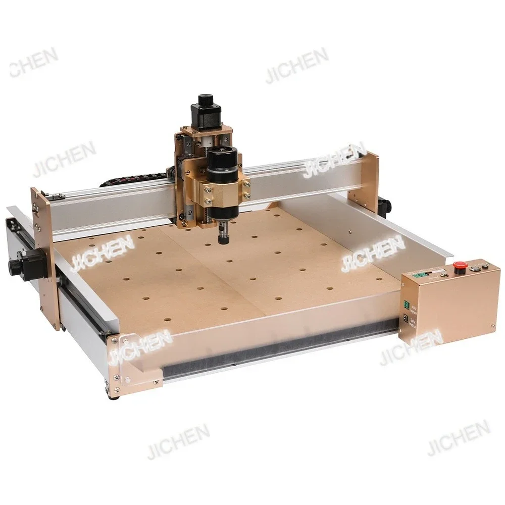 

JCT CNC4040 Настольный небольшой гравировальный станок с числовым управлением, пластиковая коробка, акрил, рельефный станок для сверления и гравировки печатных плат
