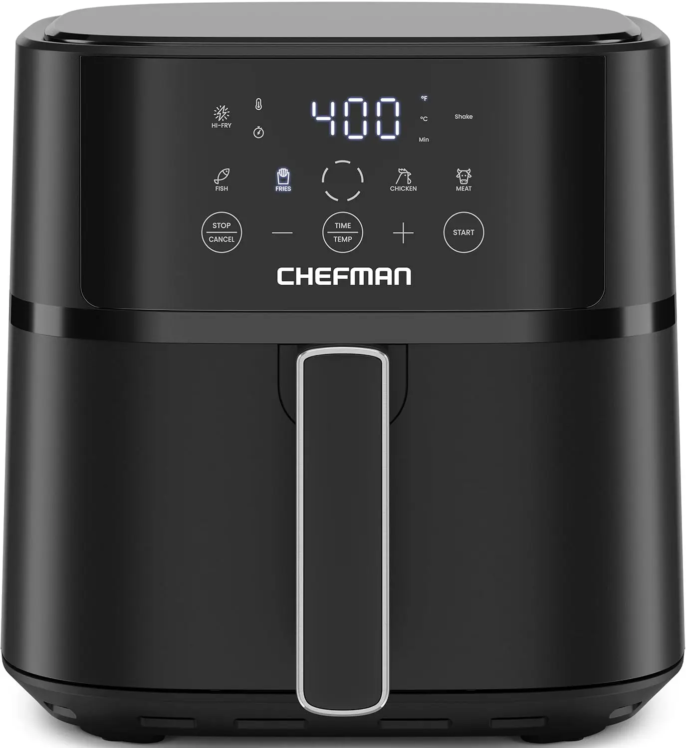 

6 QT Compact Air Fryer with Hi-Fry Technology, Touchscreen Controls, Dishwasher Safe Basket - Quick & Easy Meals