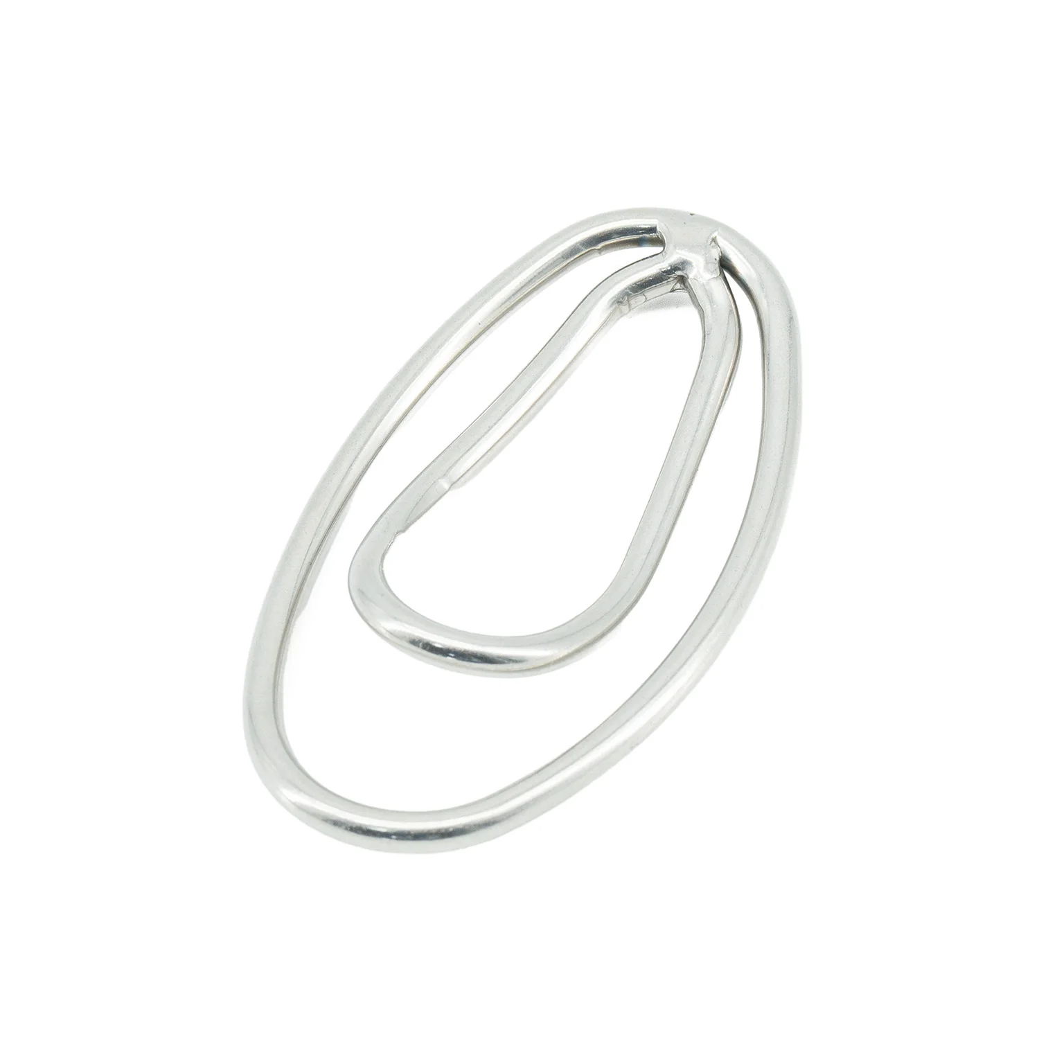 304 Stainless Steel Small Size Male Chastity Clip Discreetly Conceals Bulges Perfect for Cross-Dressers view 2