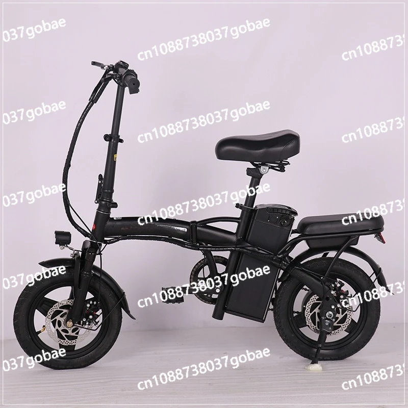 دراجة كهربائية خفيفة الوزن قابلة للطي للكبار، بطارية ليثيوم كهربائية، بطارية نقل صغيرة #6