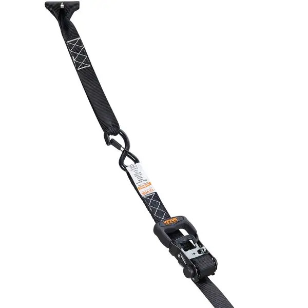 

VEVOR Ratchet Tie Down Straps (4PK), 5208 lb Max Break Strength, Includes 4 Premium 1.6' x 8' Rachet Tie Downs with Padded Handl