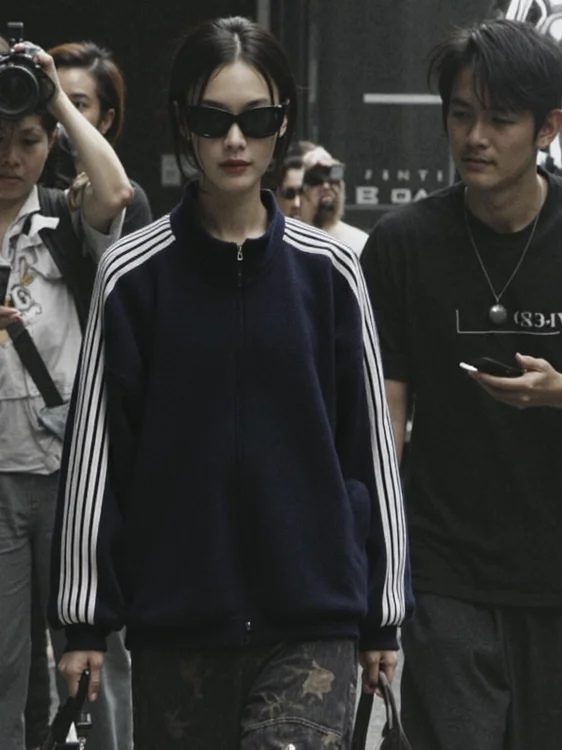 

Мужская повседневная толстовка свободного кроя из шерстяного трикотажа с воротником-стойкой, на молнии, 60% полиэстер, 40% шерсть, длинный рукав