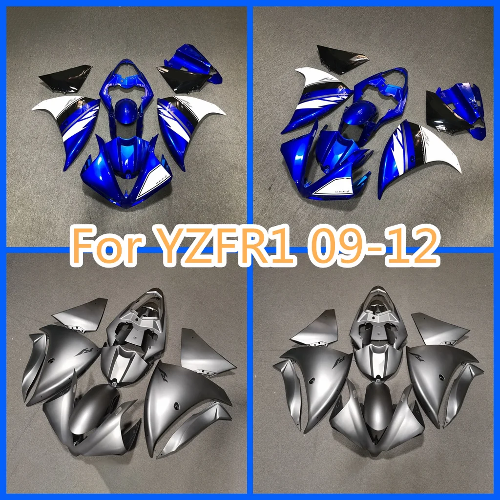 Fit for 2009 2010 2011 2012 YAMAHA YZF R1 100% Fit Injection Fairings Kit YZF1000 1000 CC YZF-R1 09-12 Sportbike Rebuild Bodykit