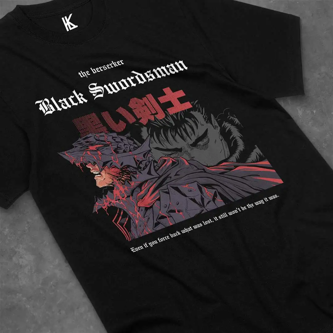 Guts Berserk Anime Inspired Berserk Anime Gift Berserk New UNISEX T-Shirt Cotton